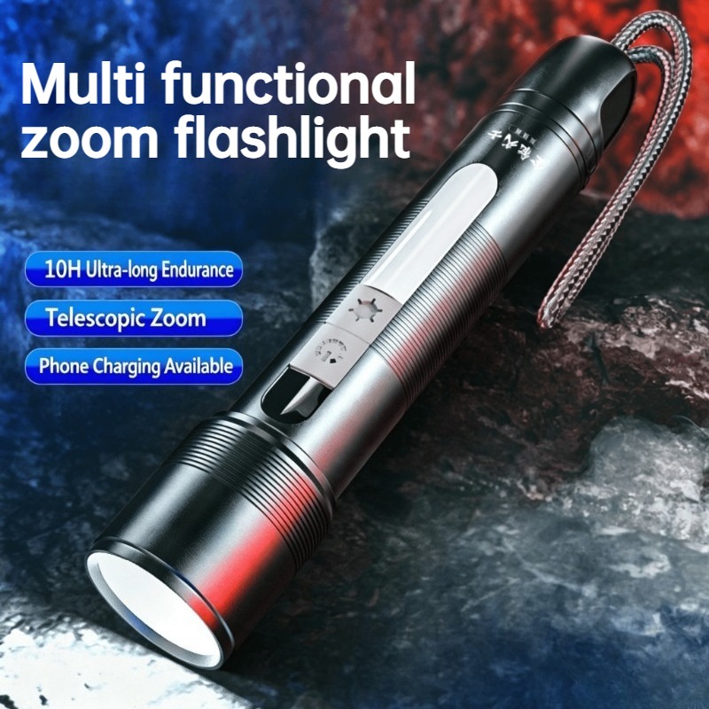 Multi Functional LED Flashligh - Outdoor Power Bank ulasan dan harga