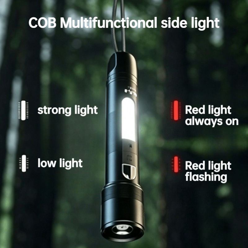 Multi Functional LED Flashligh - Outdoor Power Bank ulasan dan harga