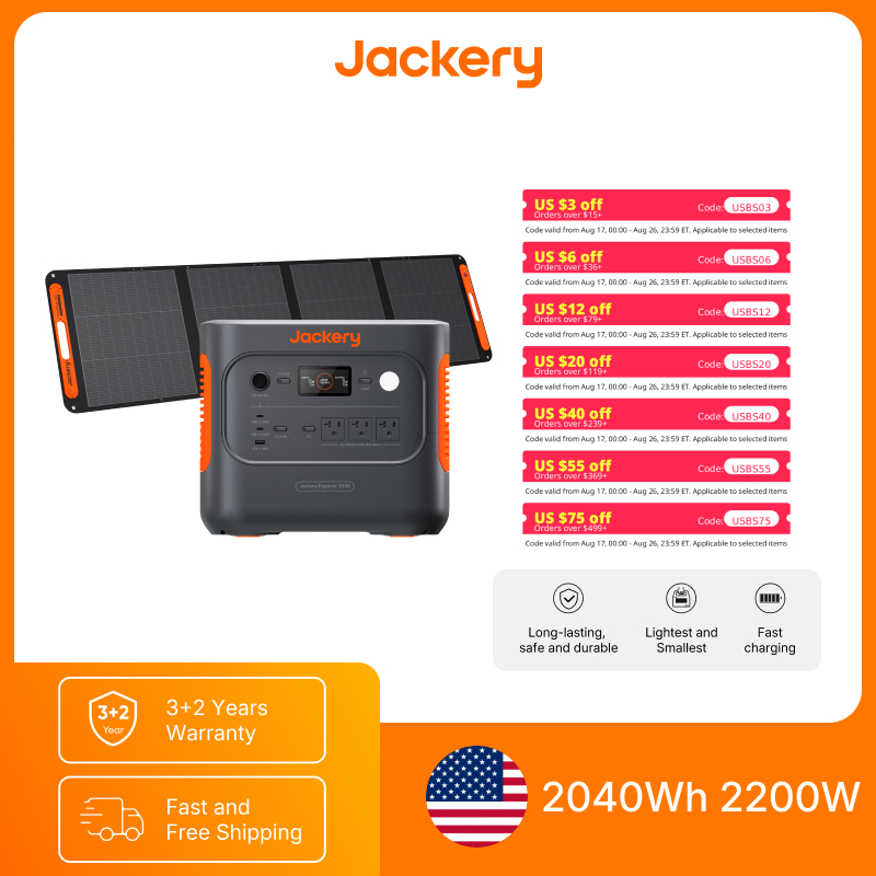 Jackery Explorer 2000v2 Portab - Power Outdoor Jackery ulasan dan harga