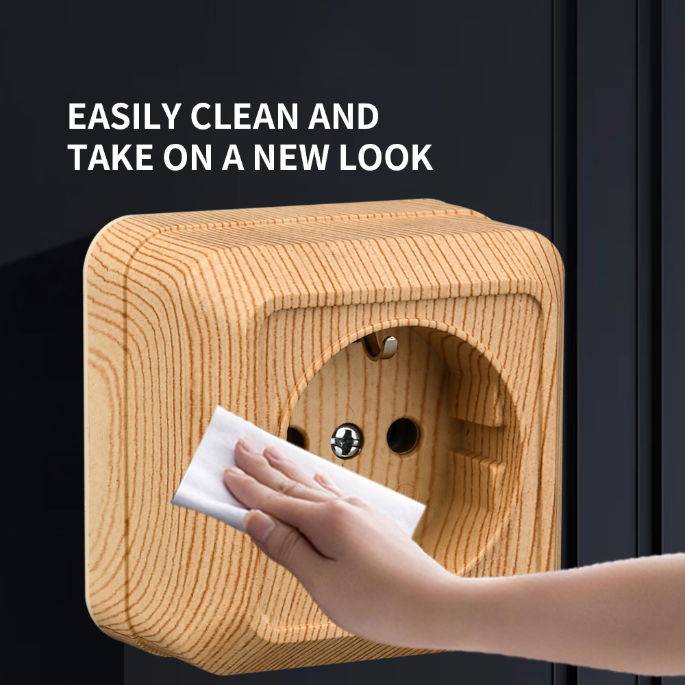 WESA Wood Wall Surface Socket  - Outdoor Power Parts ulasan dan harga