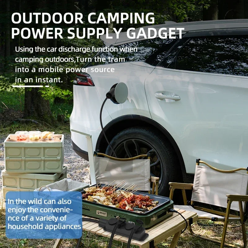 Portable 16A 4KW Electric Car  - Outdoor Power Parts ulasan dan harga