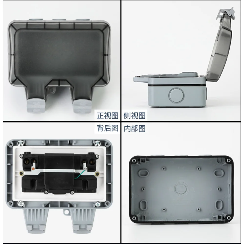 EU KR Outdoor Wall Waterproof  - Outdoor Power Parts ulasan dan harga