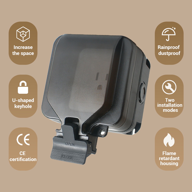 Avoir IP66 Wall Waterproof Soc - Outdoor Power Parts ulasan dan harga
