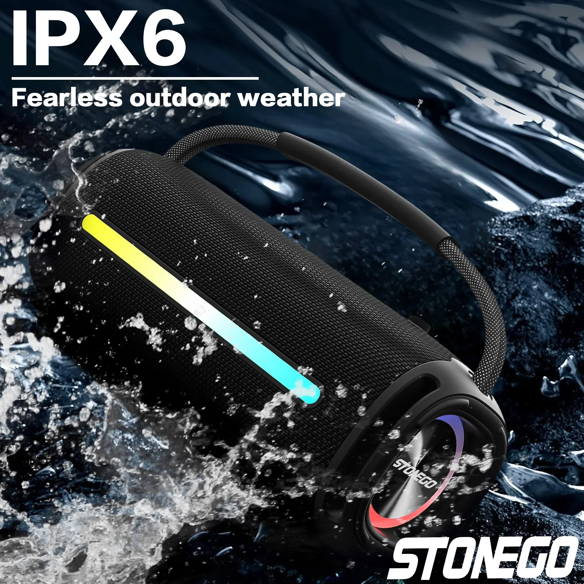 Portable Bluetooth 5.3 Wireles - Quality Outdoor Power ulasan dan harga
