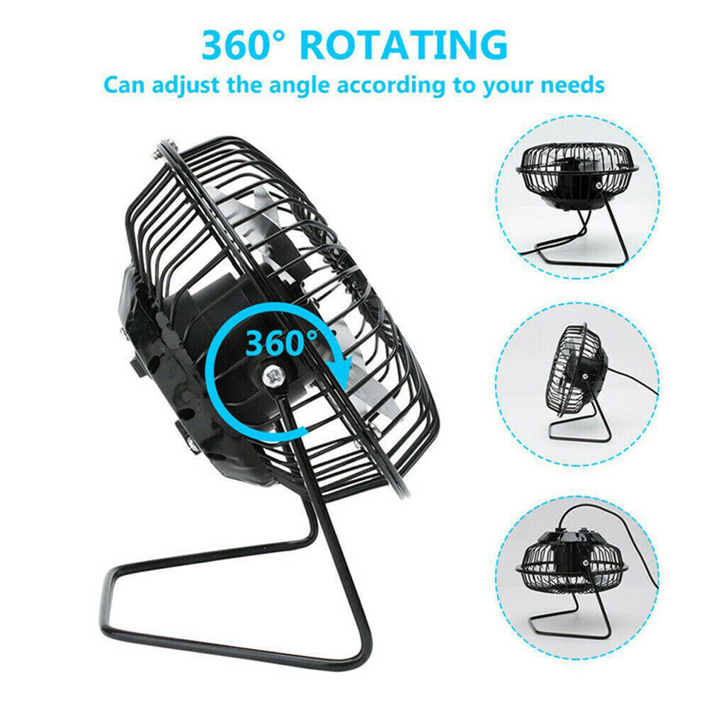 Mini Fan USB Fan 14.5*15cm Lig - Quality Outdoor Power ulasan dan harga