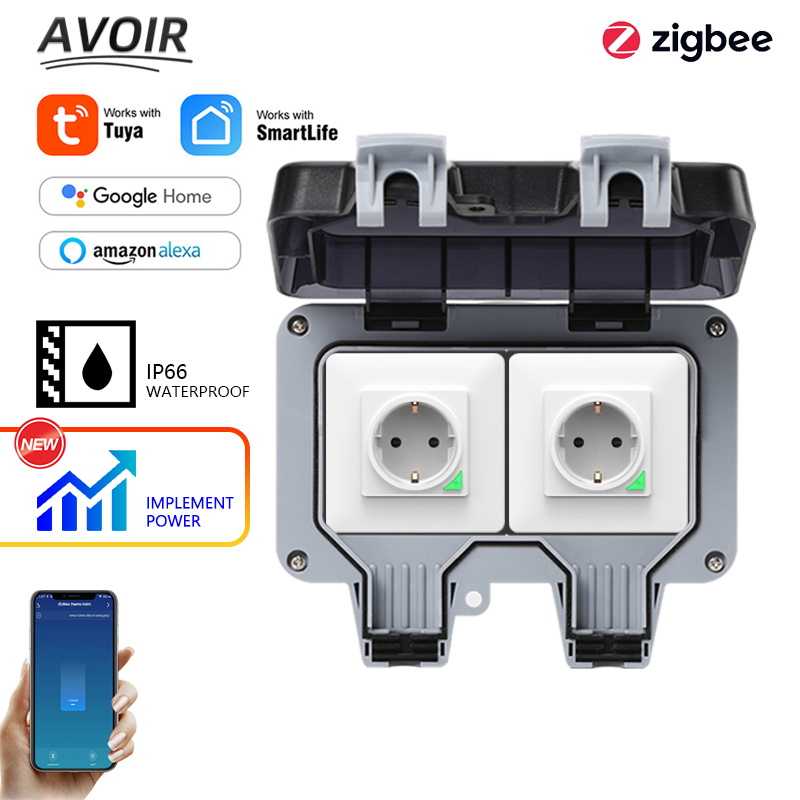 Avoir Tuya Zigbee Electrical S - Outdoor Power Parts ulasan dan harga