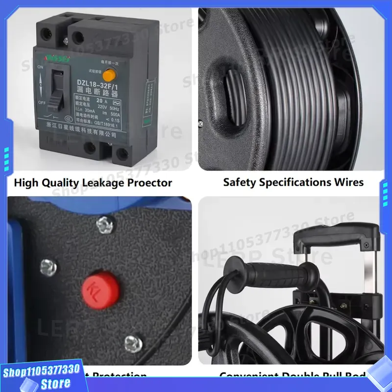 50m Heavy Duty Extension Lead  - Quality Outdoor Power ulasan dan harga
