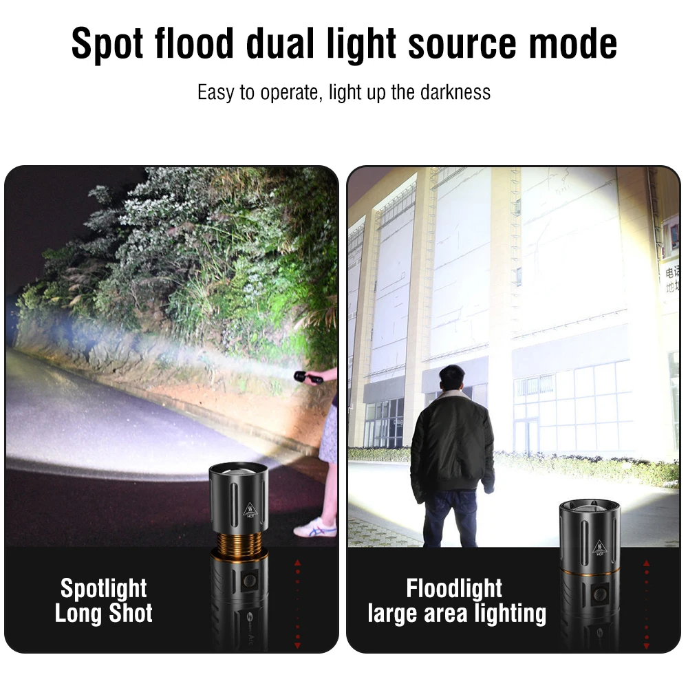 BORUiT Ultra Bright 3000LM LED - Outdoor Power Bank ulasan dan harga