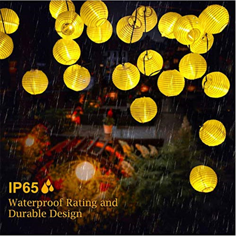 LED Solar Lantern String Light - Outdoor Power For Wedding ulasan dan harga
